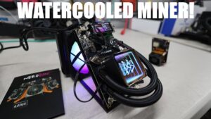 Solo Mining Bitcoin with the NerdQaxe++ HYDRO! – Quiet, Efficient, and RGB