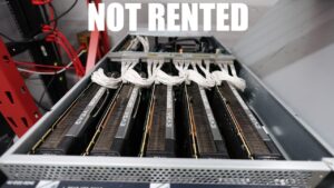 I have to change up my GPU “Ai” Rental Strategy…