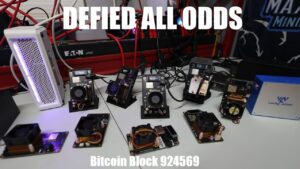 This dude just SOLO Mined a Bitcoin Block with THESE? 🤯