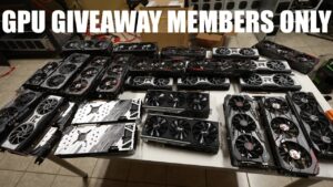 Let’s chat… and Members Appreciation GPU Giveaway! Part 2