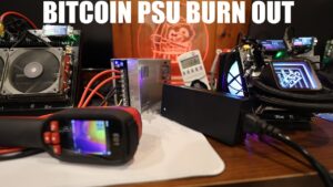 Why Solo Bitcoin Miner Power Supplies Get Hot! (Real Temp Test)