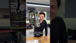 Drinking MCT Oil because I can’t afford food #shorts