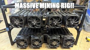 WOW a 32 GPU Mining Rig?! RIG PICS IS BACK!