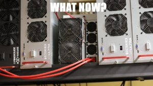 Mining is in a unprofitable state right now.